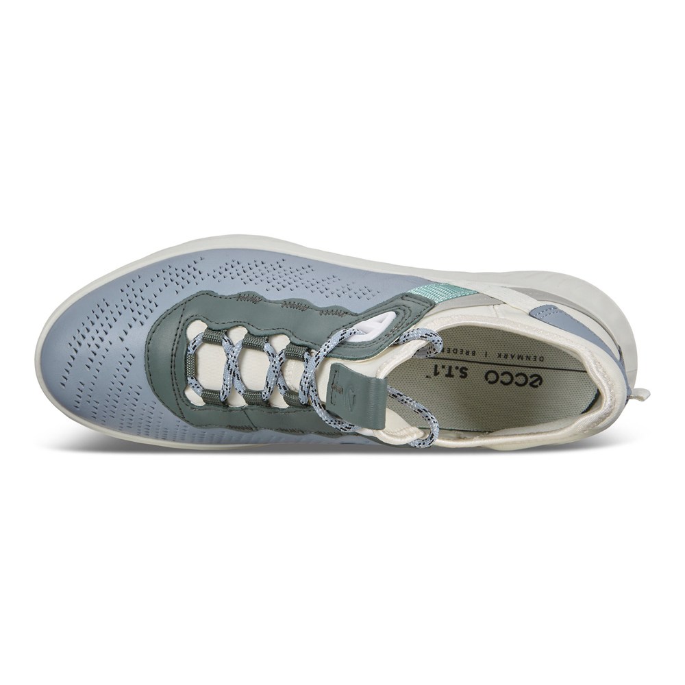 Tenis Mujer - ECCO St.1 Lite - Azules/Blancos - NBS472960